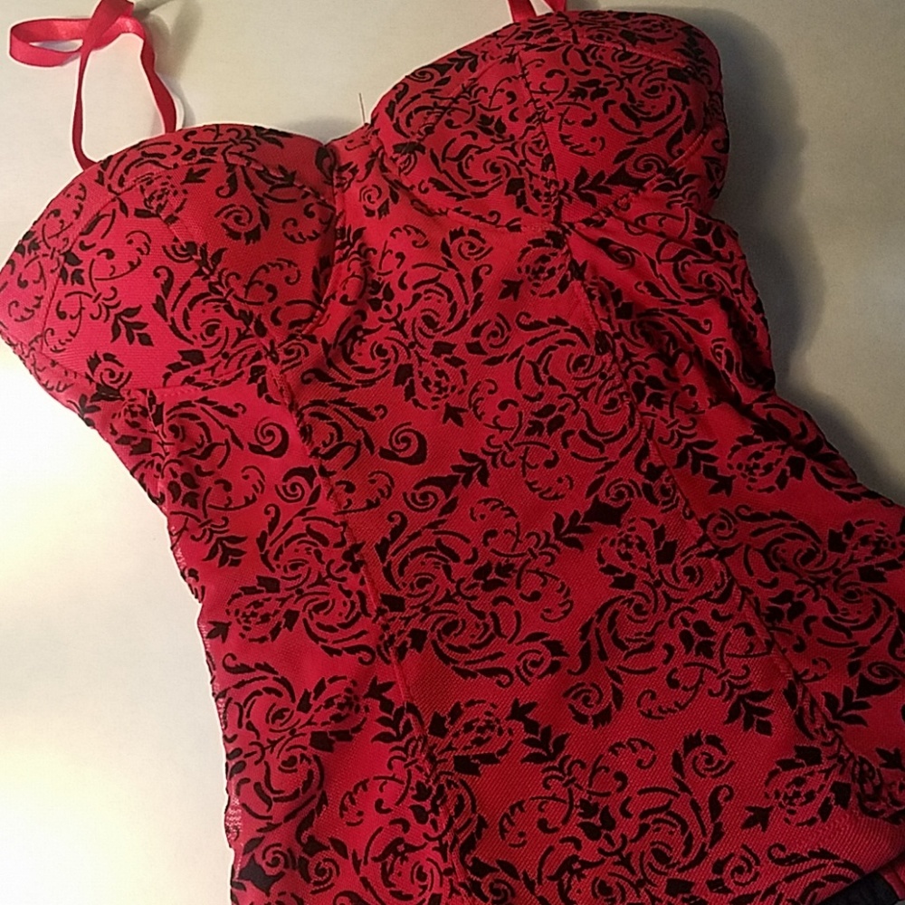 NWOT stretch top boustier